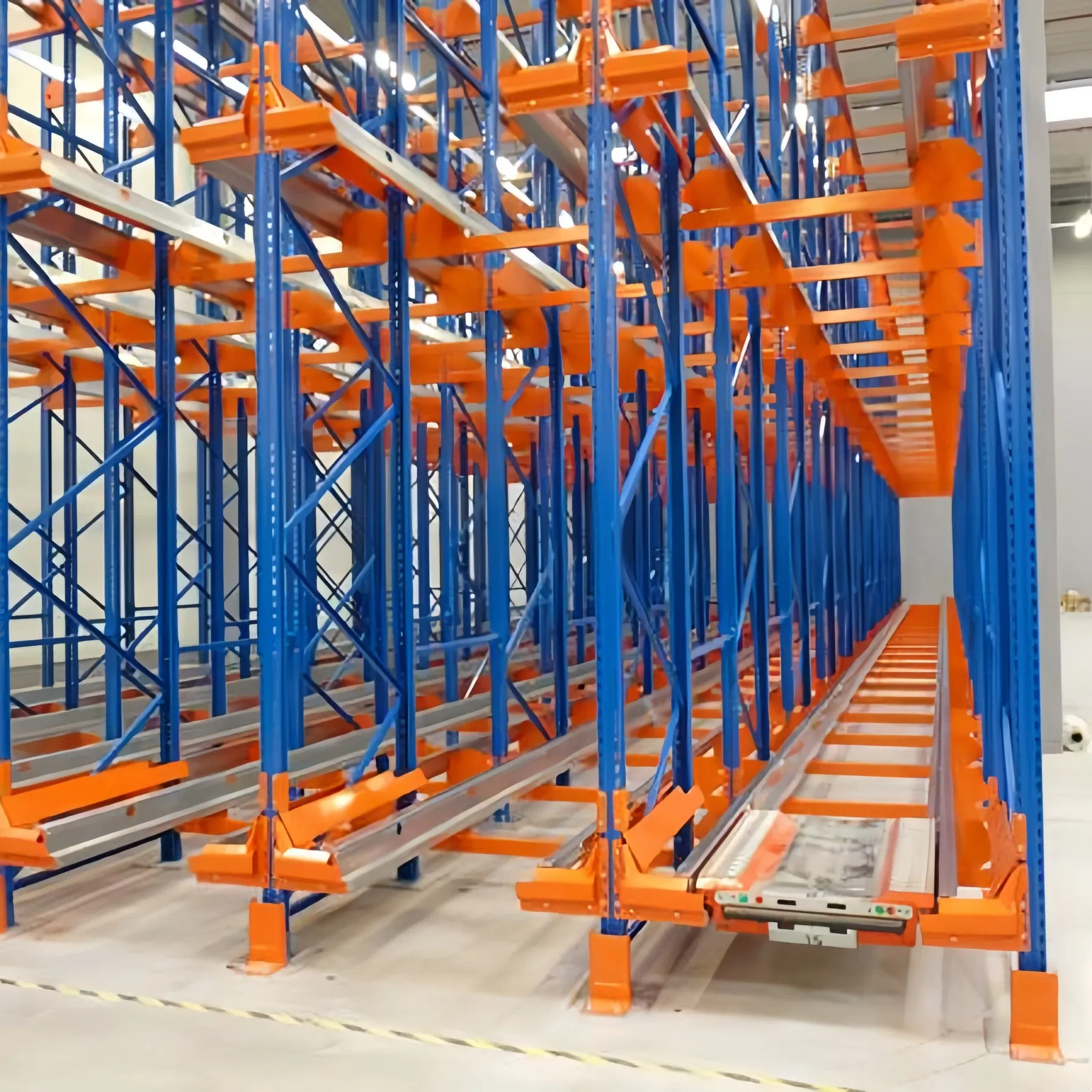 Automation Racking System Shuttle Warehouse High Tech Shelving Radio Shuttle Pallet Racking