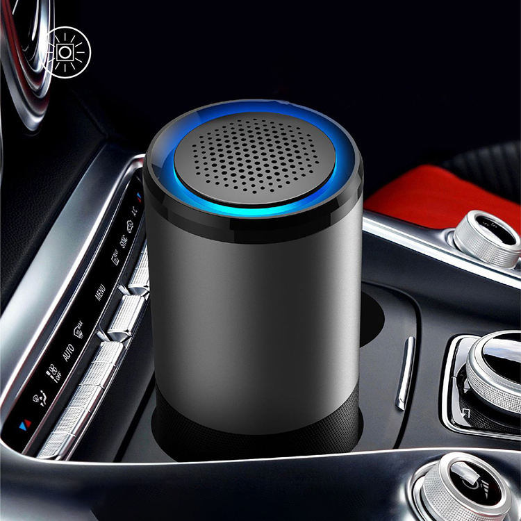 Customized Logo Portable Intelligent Anion Generator USB Charger Car Air Purifier