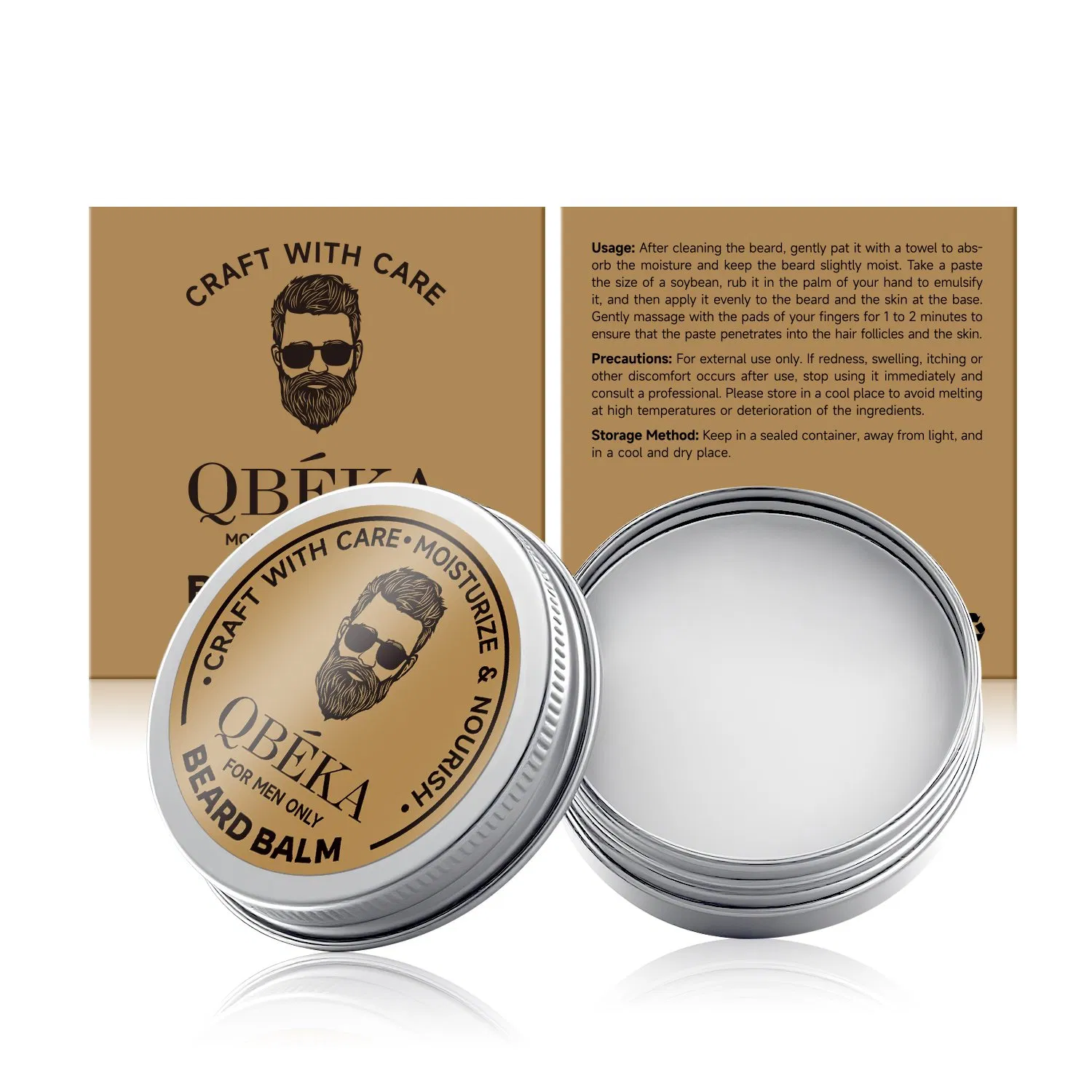Professional Beard Care Balm for Healthy, Styled Facial Hair