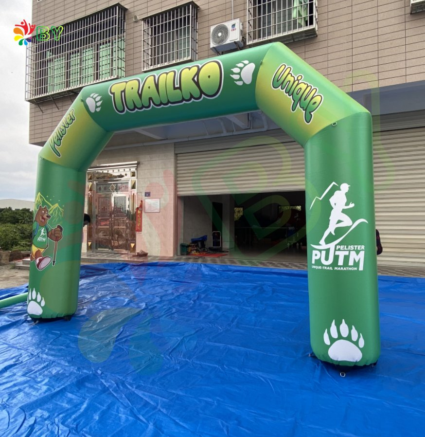 Advertising Inflatable Race Arch Inflatable Start Finish Line Inflatable Arch