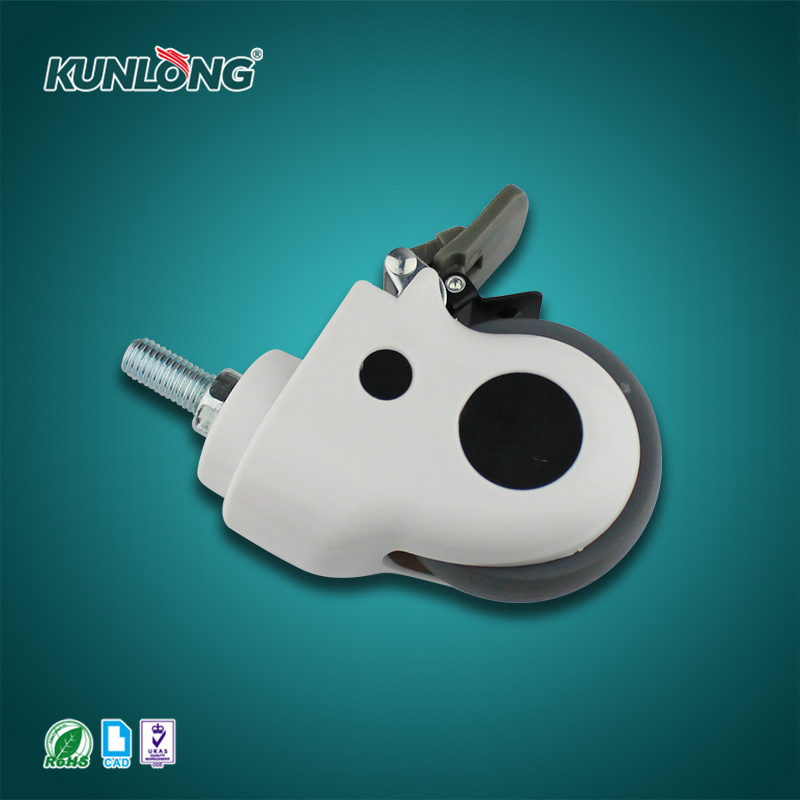 Sk6-Ez75115s Brake Medium Heavy Duty Industrial Caster Wheel