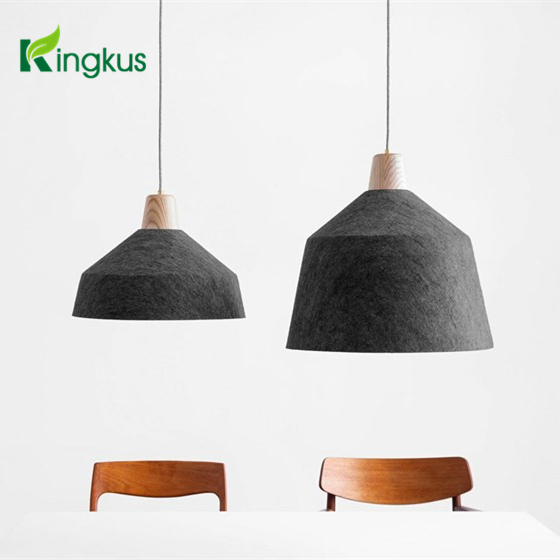 2020 Hot Sale Polyester Fiber Acoustic Pendant Light Hanging Lamp