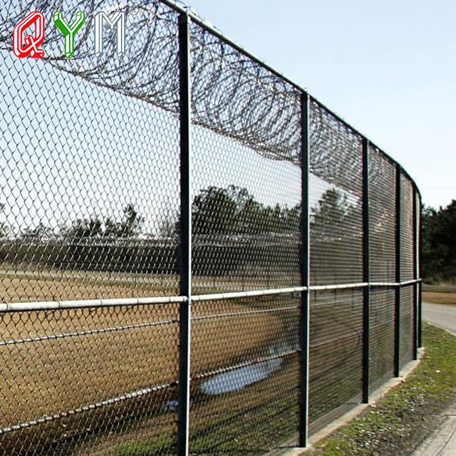 Anti Climb Razor Wire Prison 358 Fence Chain Link Airport Fence Netting