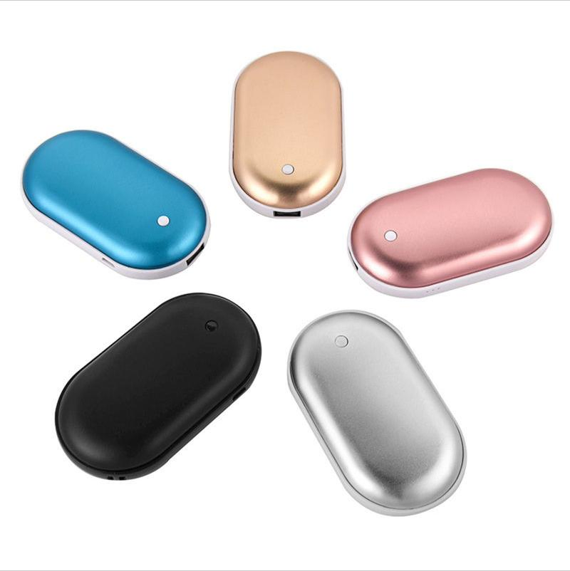 Winter Gift Mini Portable Warm Hand Power Banks Rechargeable 4000mAh 5200 mAh Capacity Power Bank with RoHS
