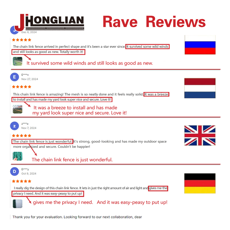 Heavy Duty Corrosion Resistant Chain Link Fencing for Long-Lasting Use