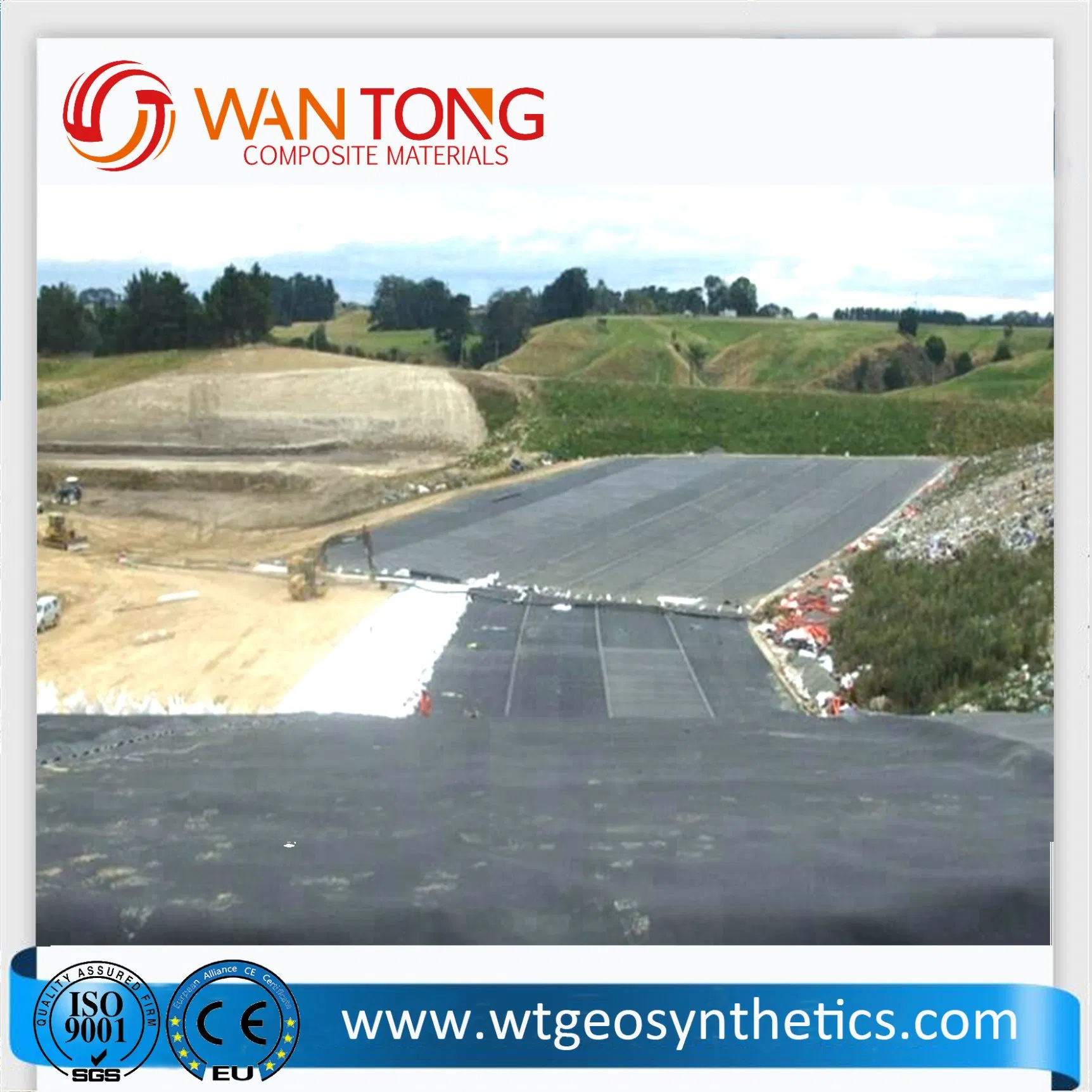 Reservoir Waterproof Work/Pond Waterproof/4800GSM Waterproofing Gcl