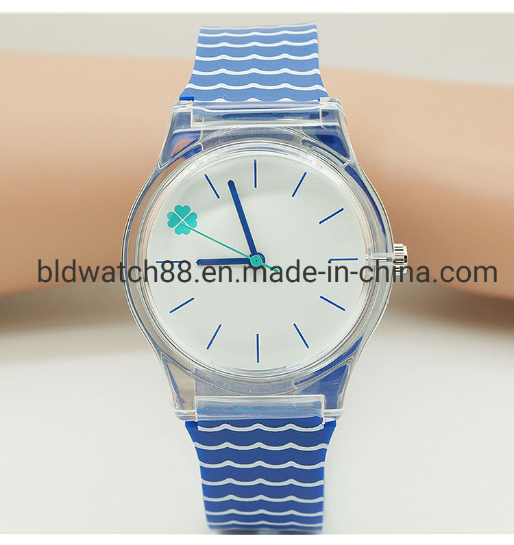 Cheap Plastic Promotion Gift Watch with Custom Logo