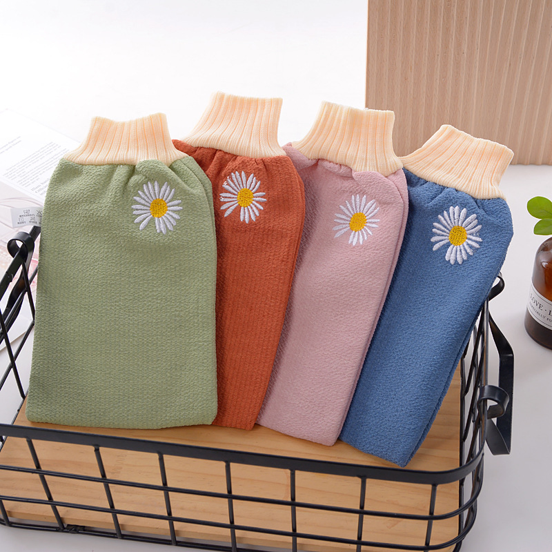 Body Cleaner Viscose Fabric for Exfoliating Glove Turkish Bath Glove Reusable Glove Skin Gloves for Woman Exfoliating Glove