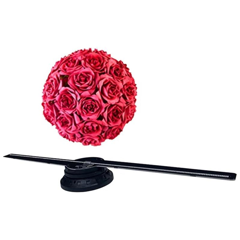 42cm APP-Control 3D LED Holographic Fan 3D Hologram Projector for Indoor