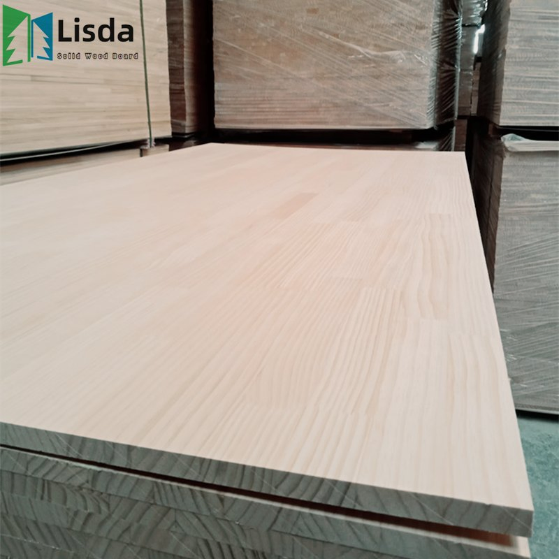 Hot Sale Straight Grain Pattern Radiate Pine Solid Timber by Hidden Finger Joint