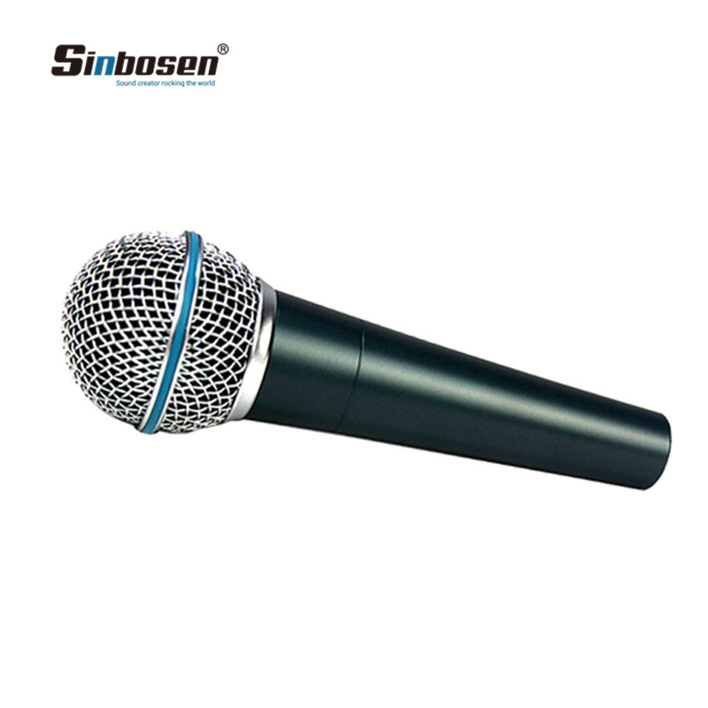 Wired Dynamic Microphone Beta58A Professional Handheld UHF Wired Microphone