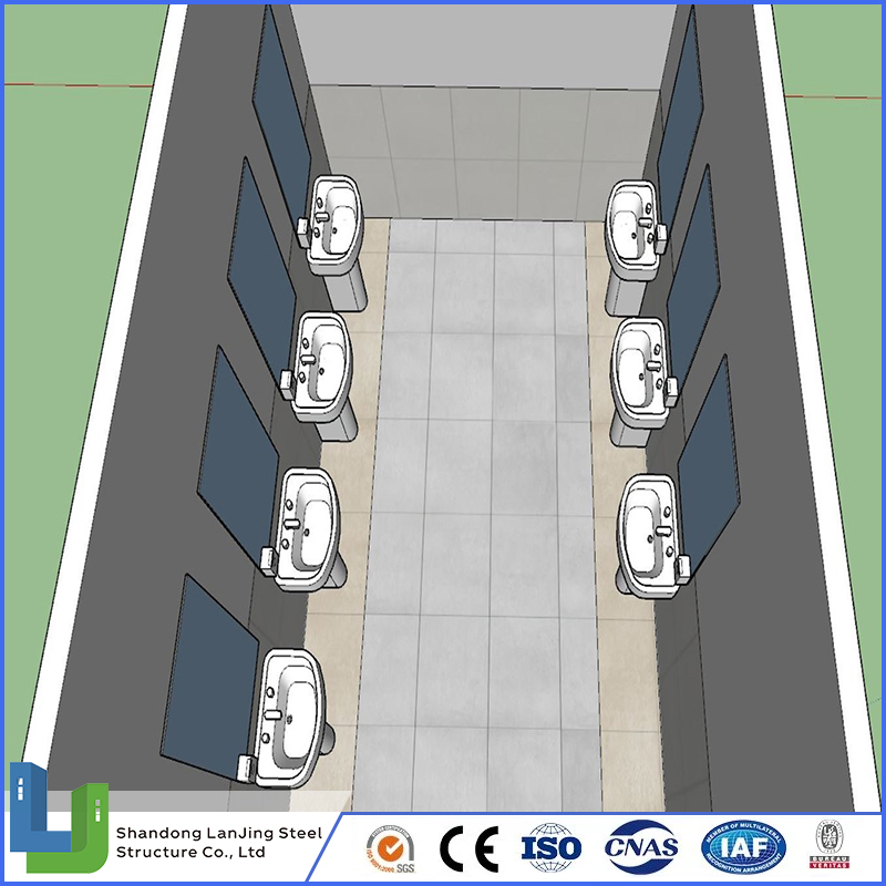 Labor Camp Steel Structure+Sandwich Panel Prefabricated Site Low Cost House with Cheap Price