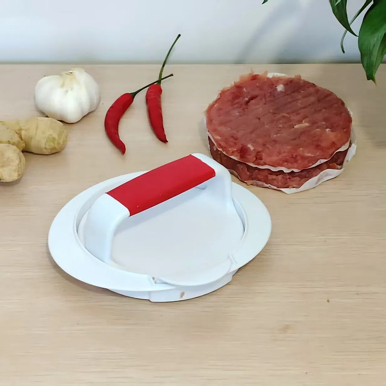 Kitchenware Cookware Mold Hamburger Patty Making Machine Burger Press (15124)