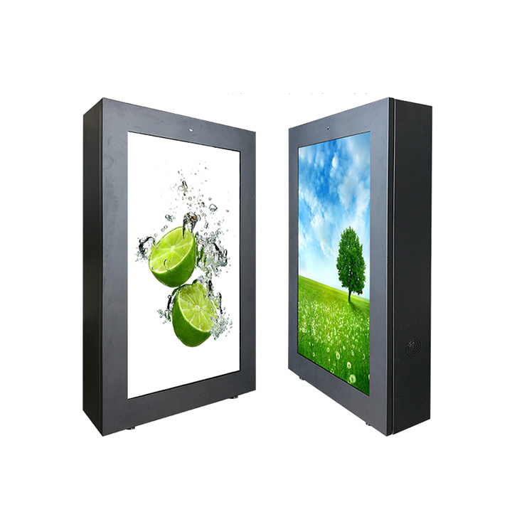 Wall Mounted Outdoor Digital Signage with Capacitive Touchscreen Outdoor TV