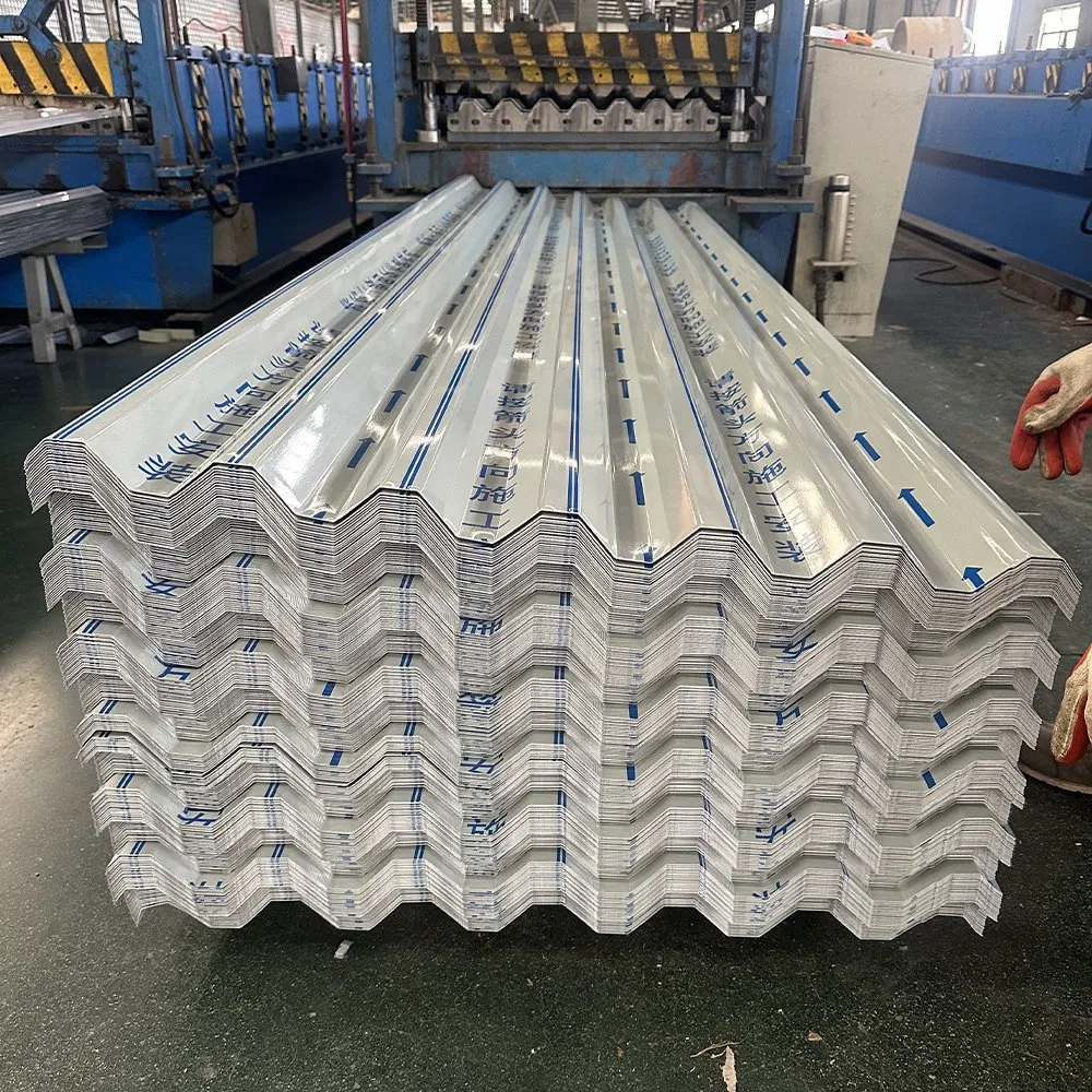 PPGI Manufacturer 0.55mm Galvanized Corrugated Iron Steel Roofing Sheet