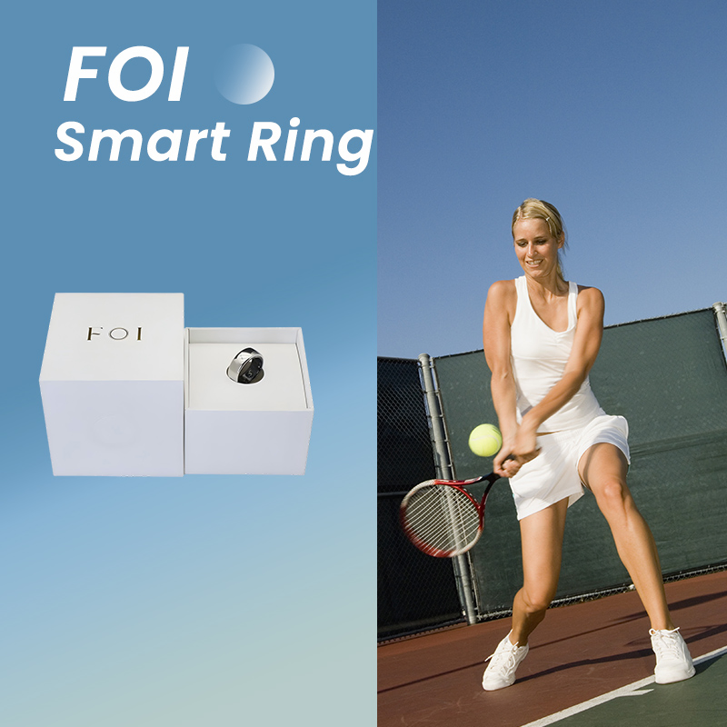 Wearable Devices Smart Sport Tracking Ring with Blood Pressure & Sleep Monitor