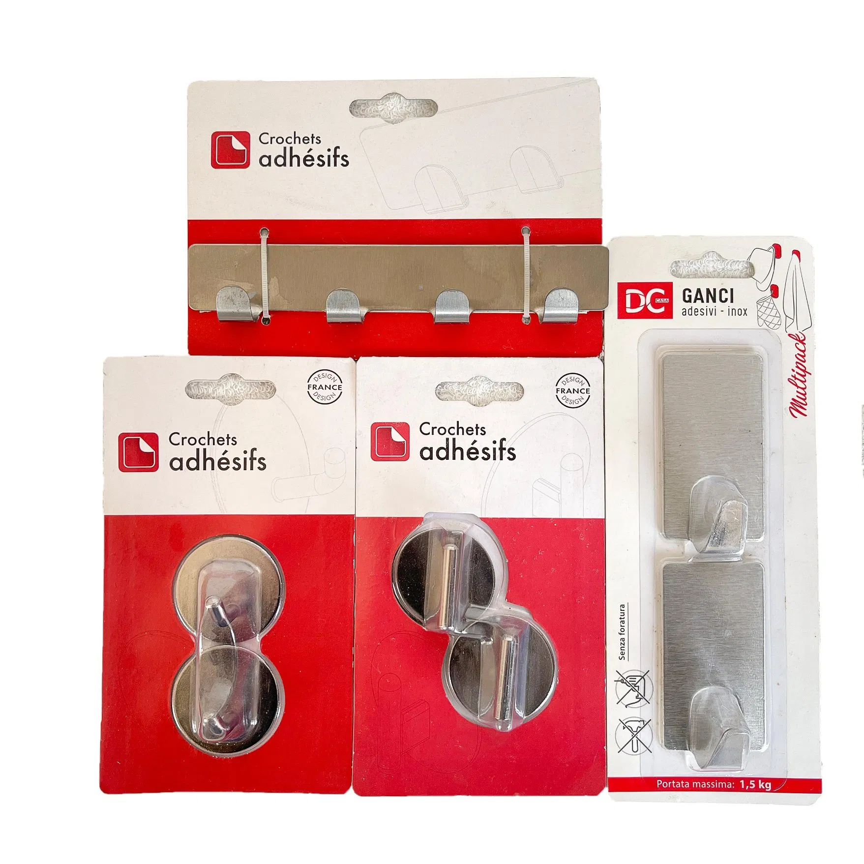 Functional Space Saving Hooks for Small Clothes Hanger