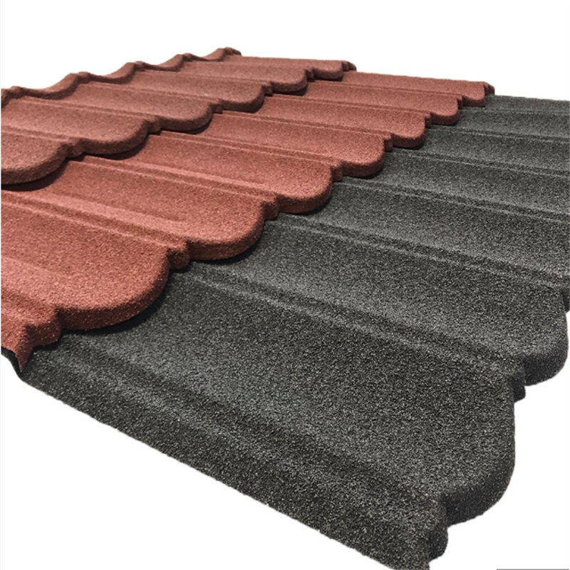 Classic Color Steel Stone Coated Metal Roofing Tile for Building