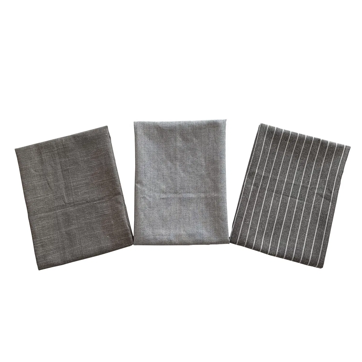 Wholesale Kitchen Dish Tea Towel Custom Stripe Design 100% Cotton or Linen Tea Towel