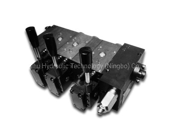 5 Series Electro + Manual Actuation Load-Sensitive Proportional Multi-Way Hydraulic Valve