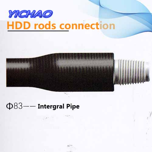D33X44, D36X50, D36X50 Series II Length 15" (4.6m) Diameter	2.375" (6cm) Od Thread #650 Vermeer HDD Machine Drilling Rods