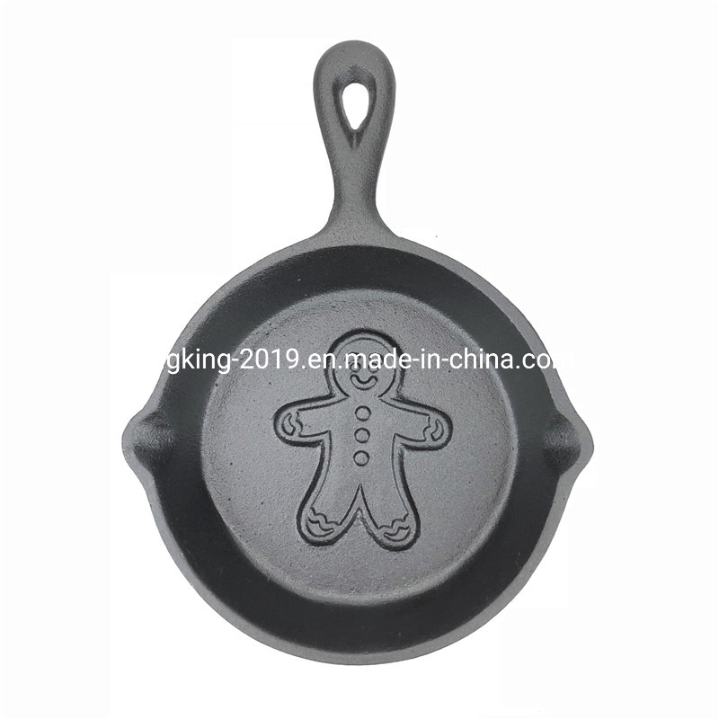 Pre-Seasoned Mini Cast Iron Kitchen Cooking Ware Non Stick Skillet for Kitchen Cooking