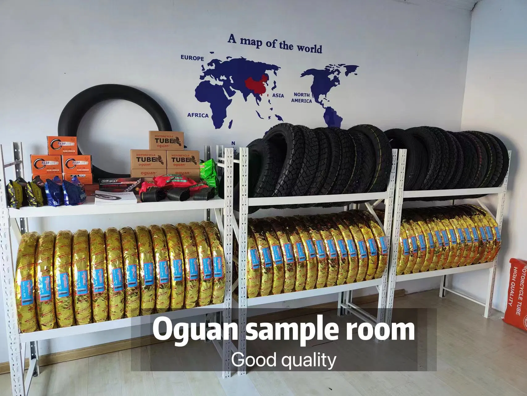 Камера мотоциклетная 14-18 дюймов, натуральный бутилкаучук