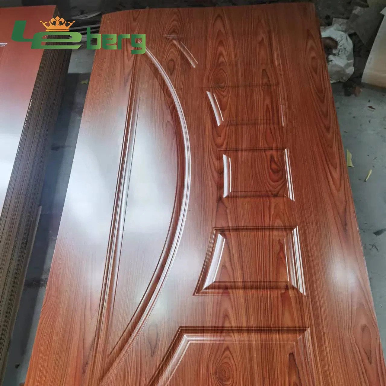Eco-Friendly HDF Melamine Veneer Modern Style Door Skin