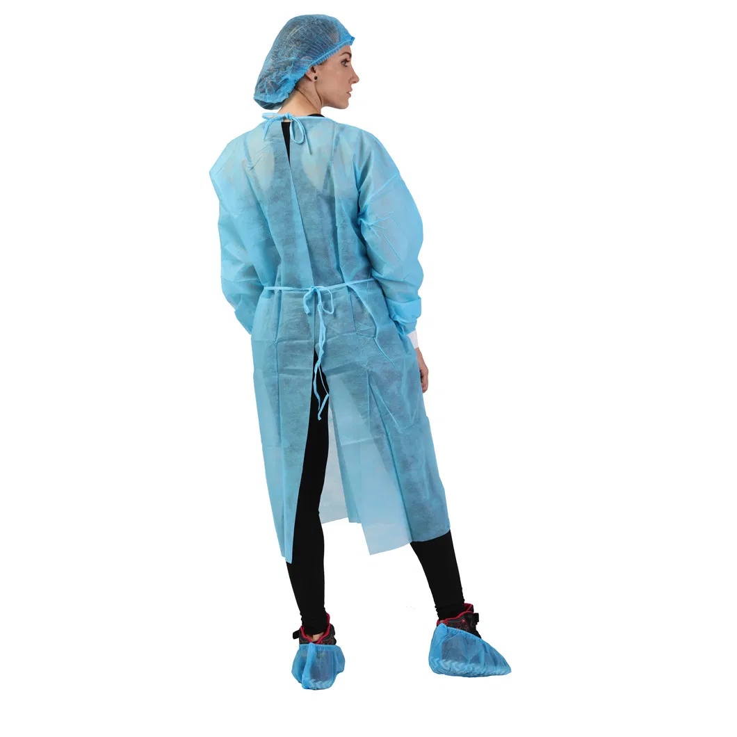 Medical PP CPE PE SMS Protective Disposable Anti-Static Anti Slip Nonskid Shoe Cover