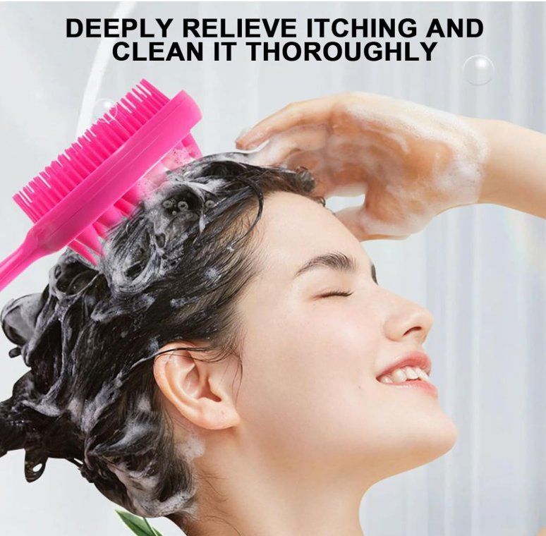 Air Cushion Brush-Scalp Massage and Shampoo Accessory