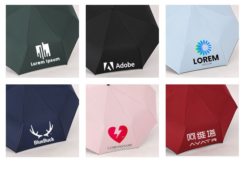 Большая прямая зонт-трость с логотипом, ветроустойчивая