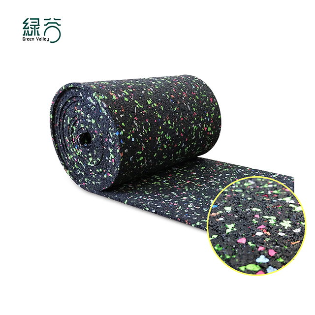Wholesale Floor Mat Sound Insulation Pad Soundproof PU Modified Rubber Particle Pads