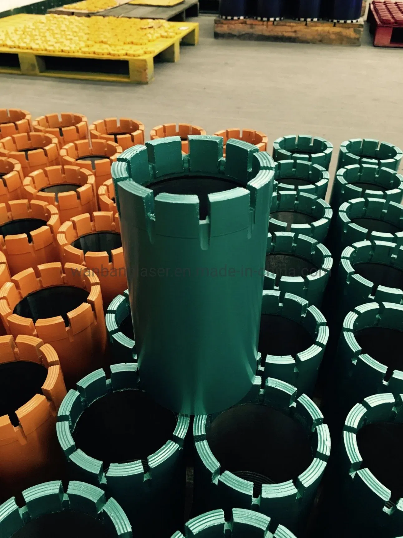 T. C. Carberit Core Drill Bit for Soft Rock Formation