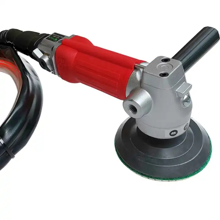 5500rpm Professional Pneumatic Rear-Exhaust Air Water Sander Wet Stone Polisher