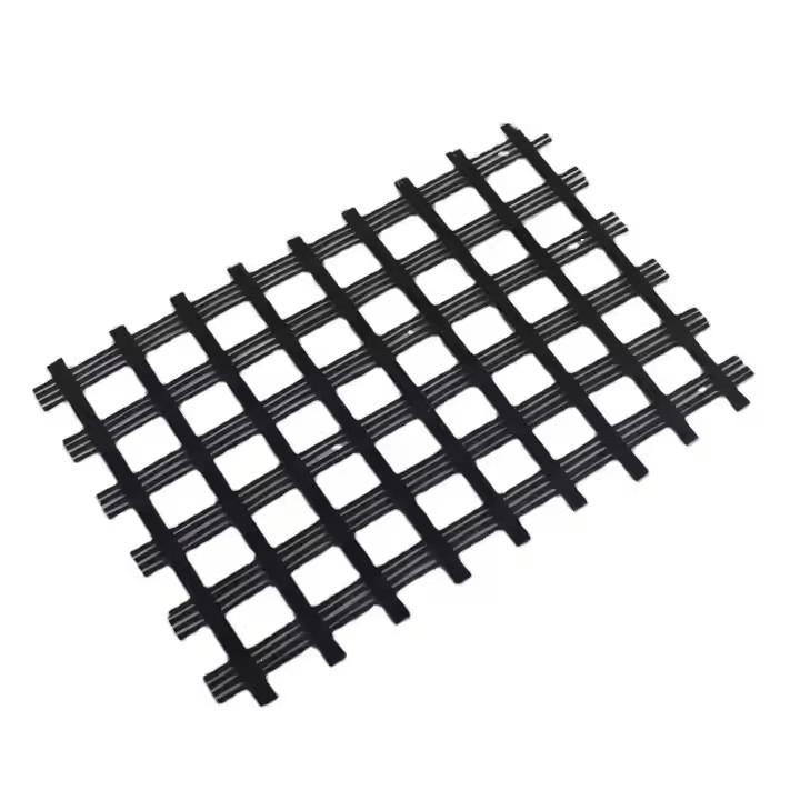 Fiberglass Geogrid Is Resistant to High Temperature and Cracking, Specifically Designed for Crack Prevention in Asphalt Pavement