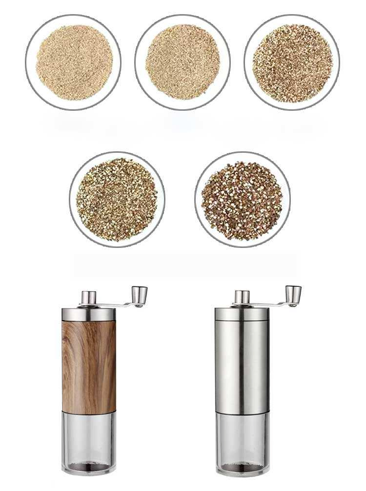 Commercial Coffee Mill Coffee Grinder Hand Wood Grain Manual Coffee Grinder
