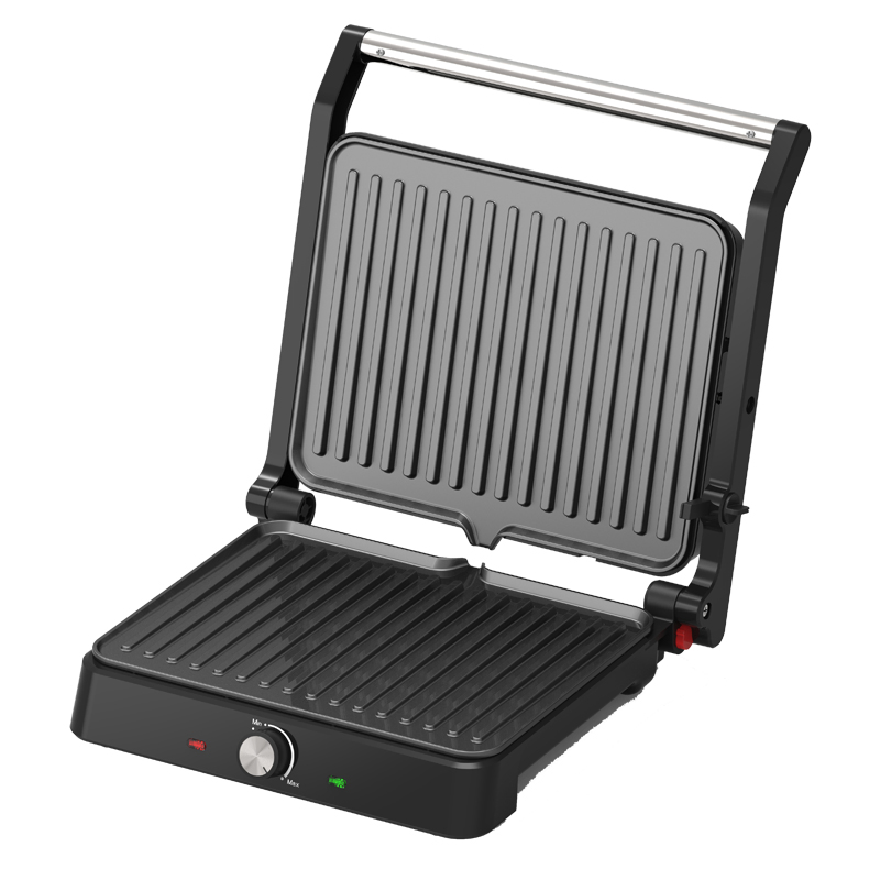 2025 Electric Non-Stick Panini Grill for Steak/Hamburger, Adjustable Temp Commercial/Residential Contact Grill