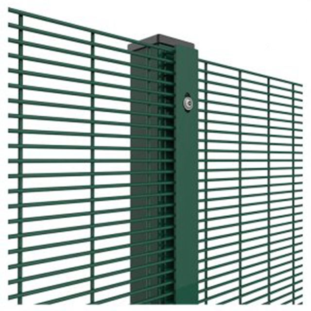 PVC Coated Welded Mesh Fence 358 Anti-Climbing Fence