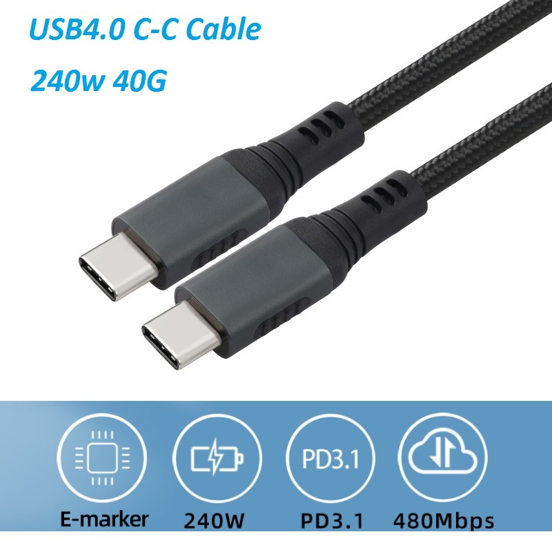 Mobile Phone Accessories USB Cable Type-C Cable 240W