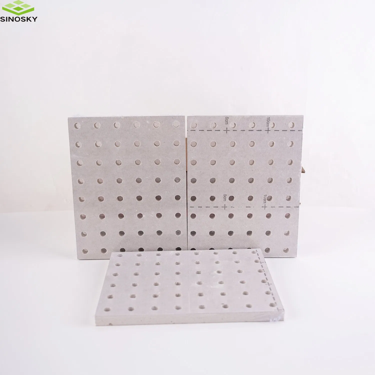 Partition Drywall Plasterboard Perforated Acoustic Gypsum Board Low Price