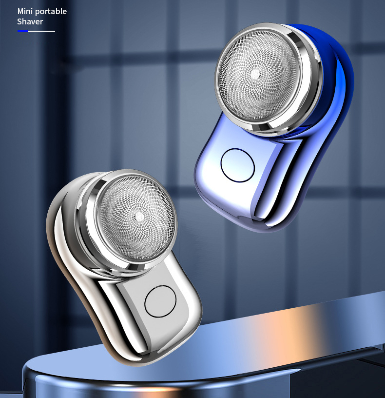 Compact Rechargeable Mini Electric Shaver for Smooth Skin