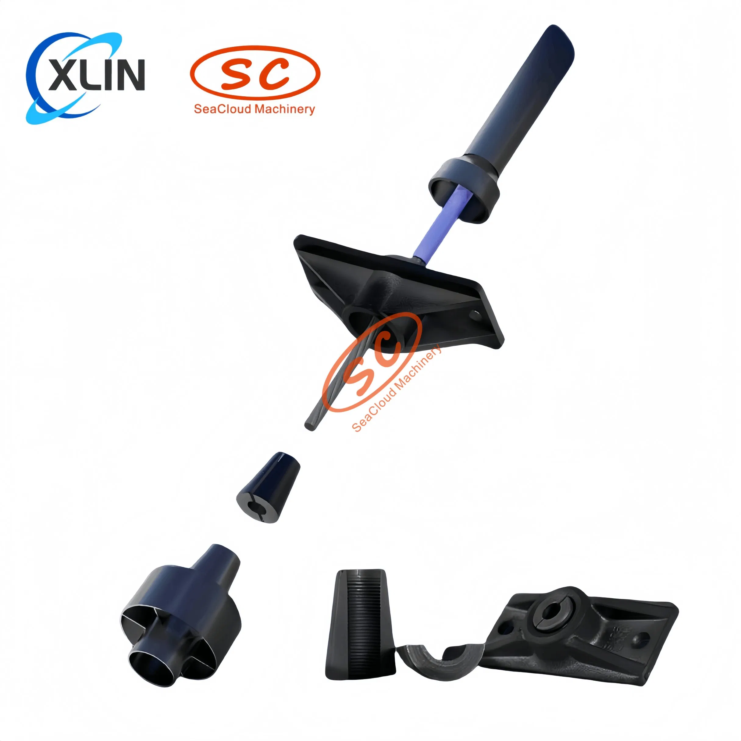 Strong Iron 0.5 Flat Anchorage for Bridge Construction