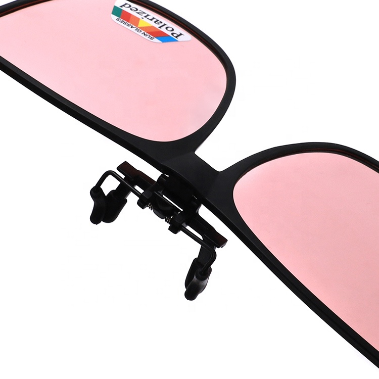 New Model Tr 90 Magnetic Clip on Polarized Light Lens Match Glasses Case Sunglasses_Algz_16