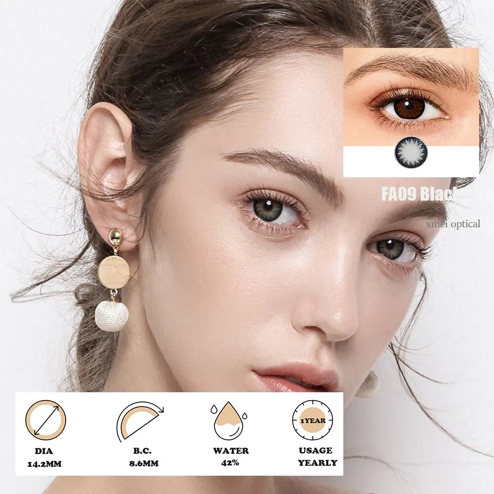 Can OEM Wholesale Color Contact Lens Beauty Big Eyes Colored Fresh Contact Lenses