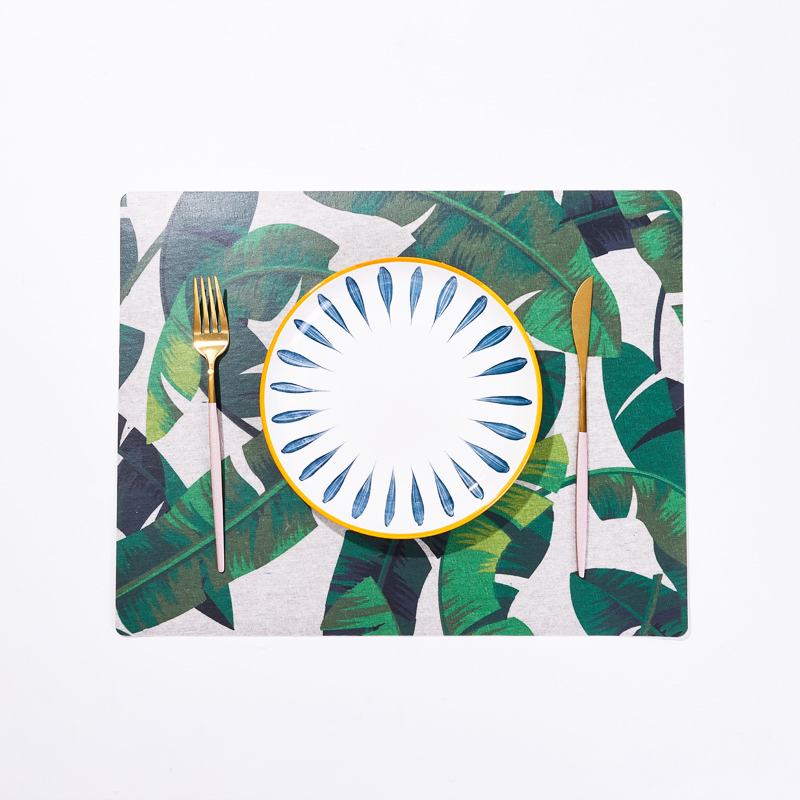 Solid Color Anti Slip Liners Tablemat