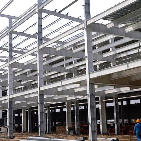 Heavy Grade Light Steel Structure Low Cost Prefab House Steel Frame