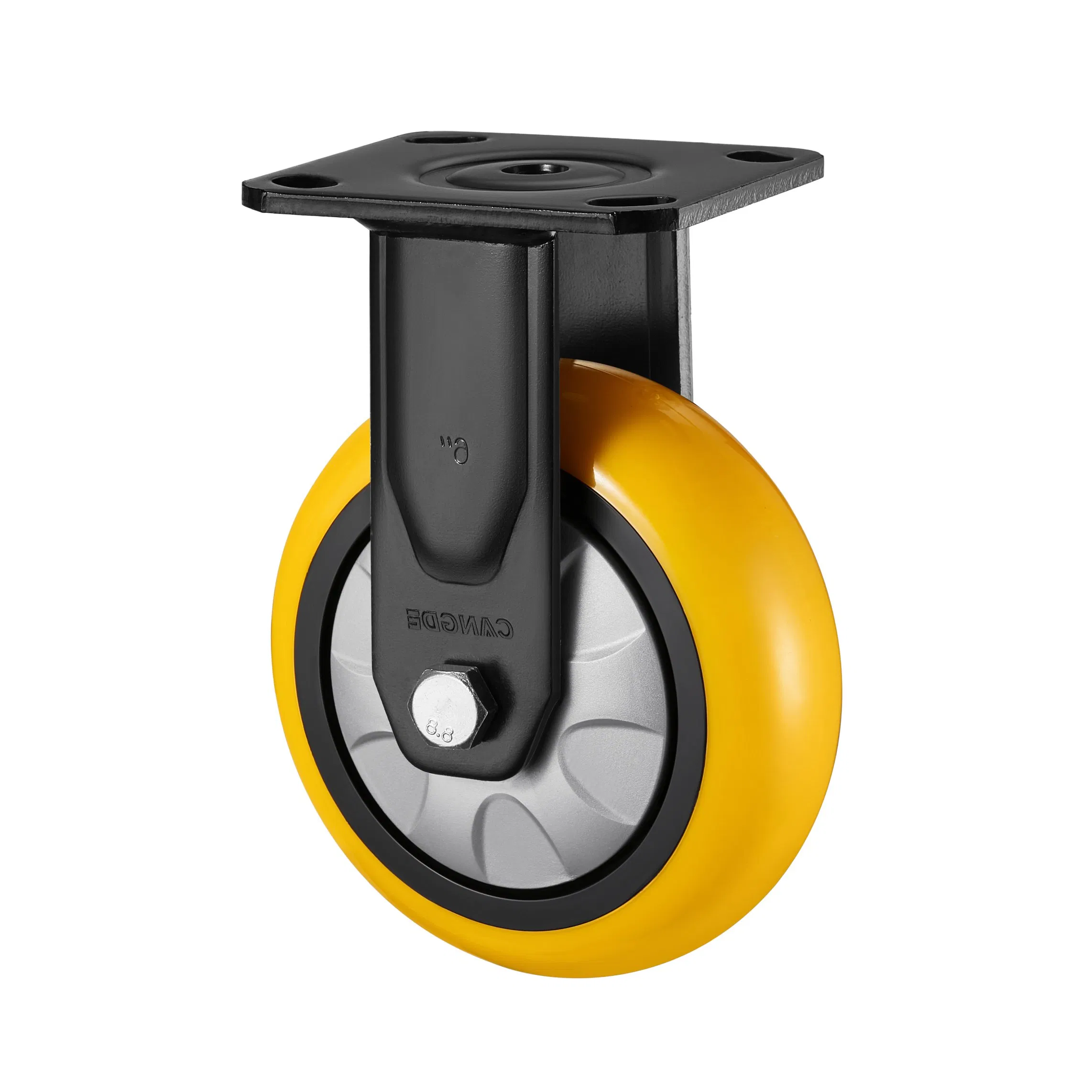 Swivel Top Plate Industrial Wheels Total Lock Brake Caster for Heavy Equipment