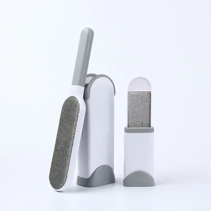 Double-Sided Eco-Friendly Dog Lint Brush Pet Hair Remover Static Cling Grooming Tools for Clothes Easy to Use