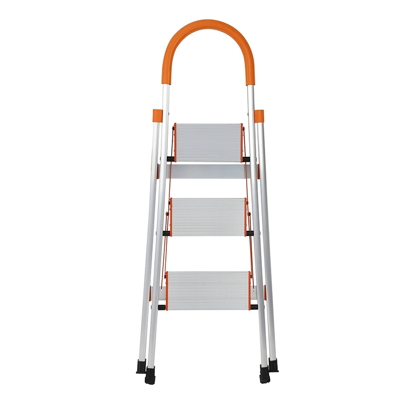 Home Use Non-Slip Step Ladder Multi-Functional Aluminum Alloy Folding Ladder