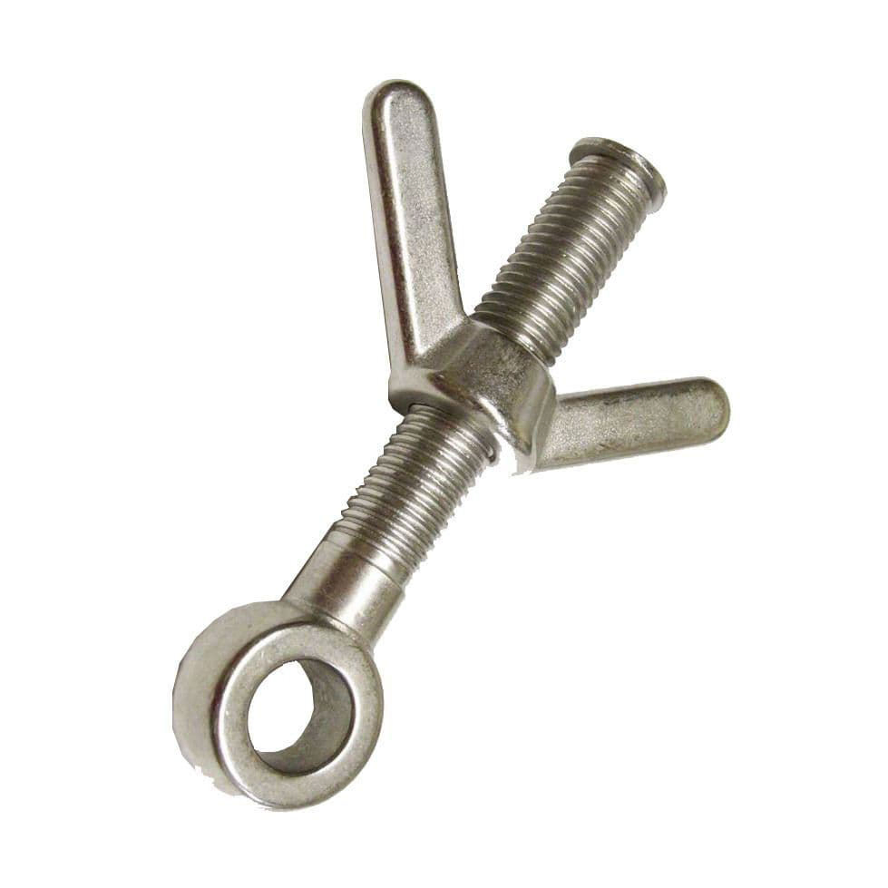 304/316 Stainless Steel Carbon Steel DIN 315 Stamped Type Hollow Butterfly Wing Nuts